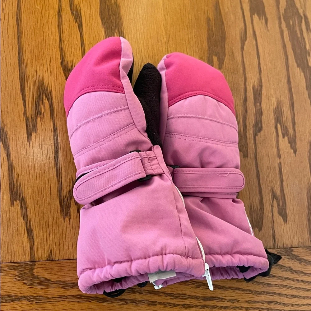 Gordini Kids Pink Insulated Ski Mittens